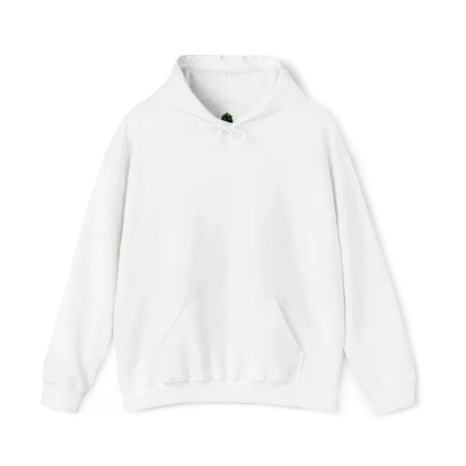 Hoodie 060 Front White